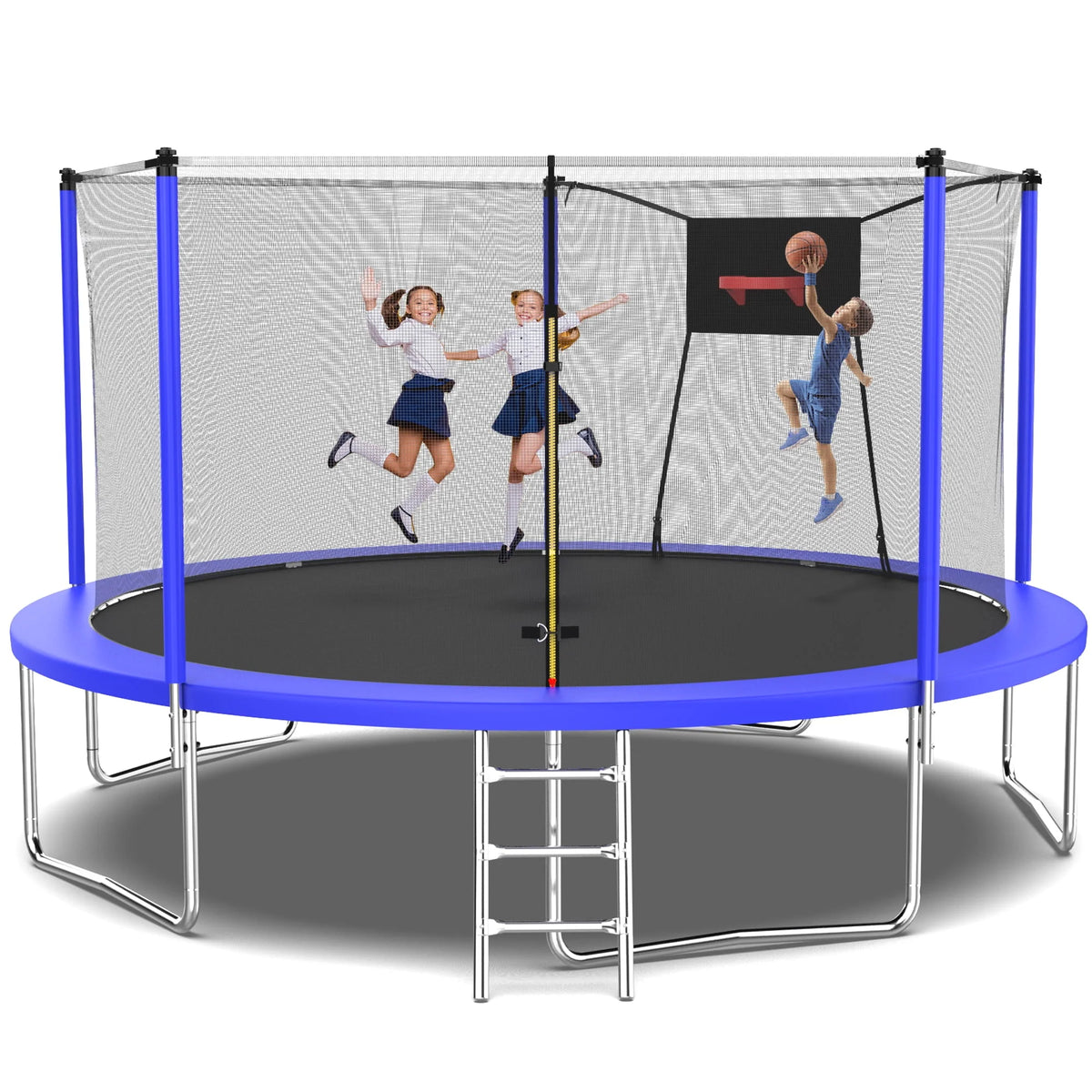 12FT Round Trampoline with Enclosure N905069