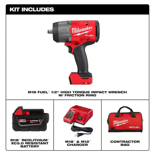 18V Brushless Cordless 1/2 in. and 3/8 in. Impact Wrench Kit Z4145