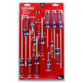 Screwdriver Set, Slotted & Phillips, 14-Piece M90697