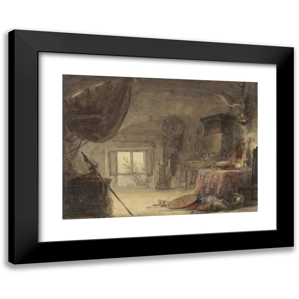 Black Modern Framed Art Print G74048