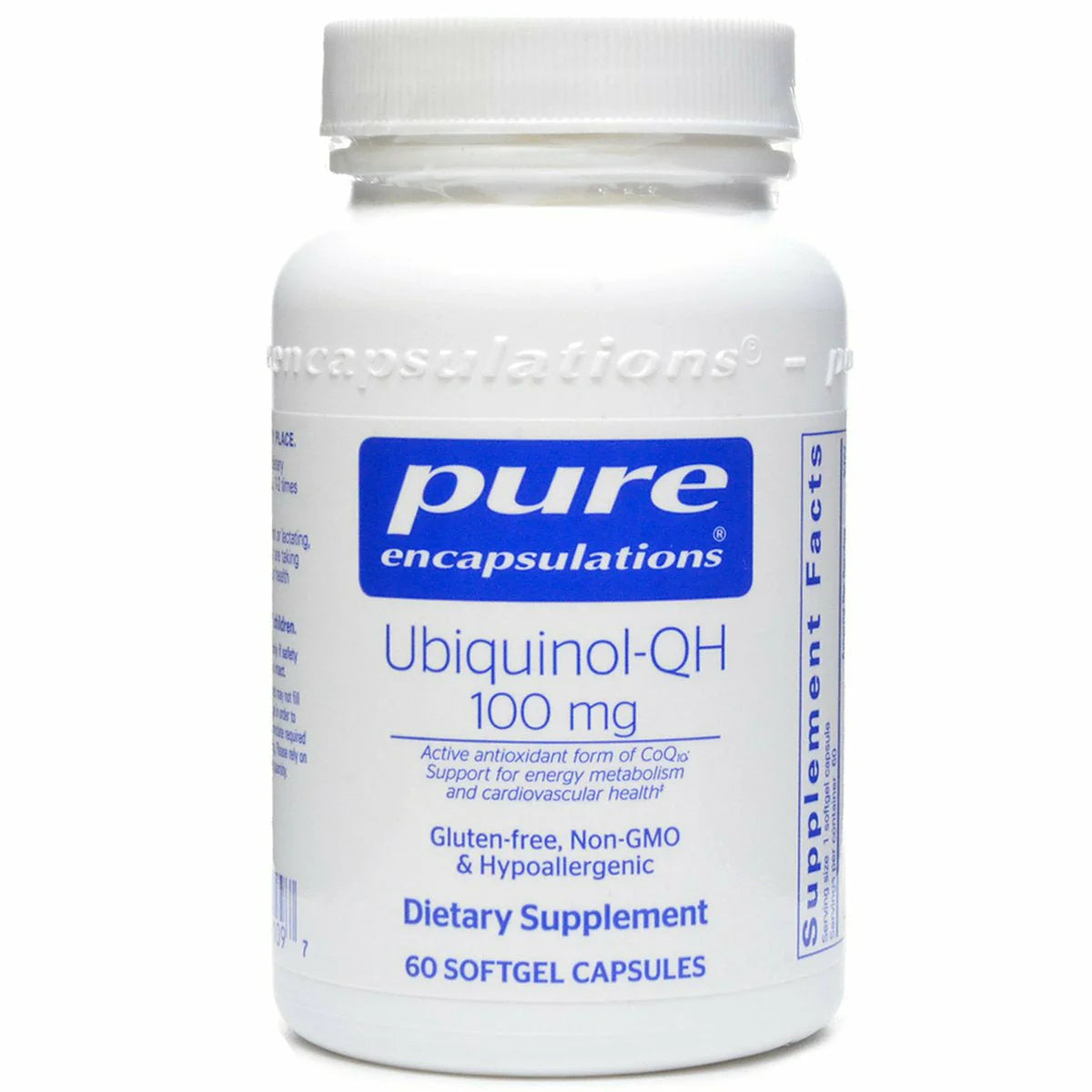 Ubiquinol-QH 100 mg 60 gels L3085