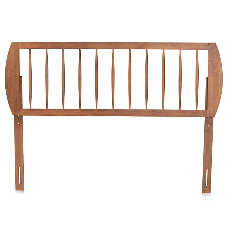 Walnut Finished Wood King Size Headboard T99193