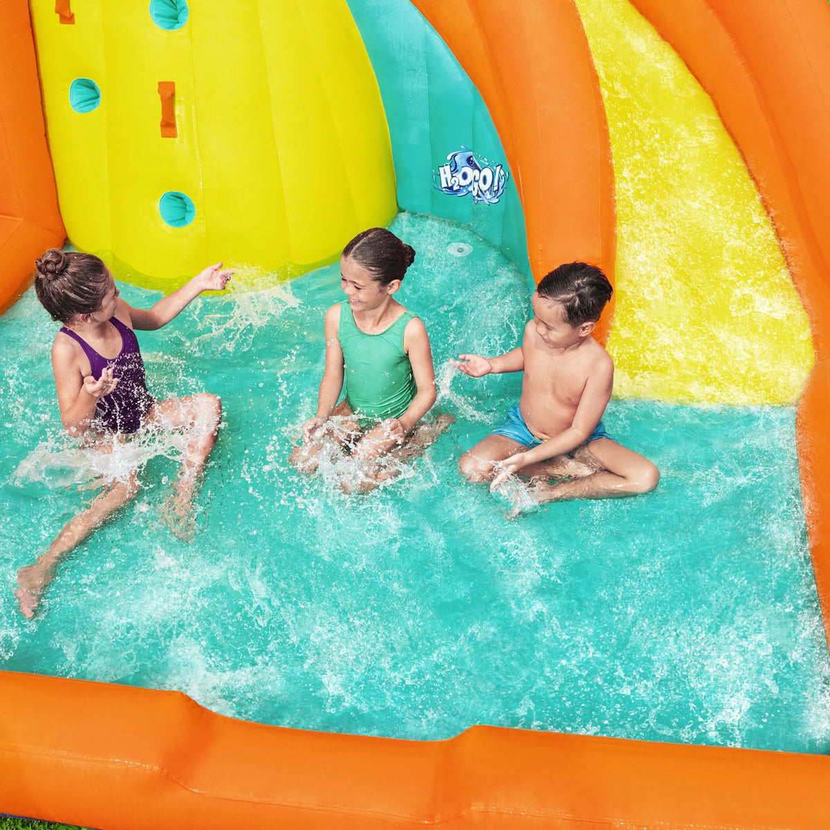 Kids Outdoor Inflatable Water Park with Water Cannon O744
