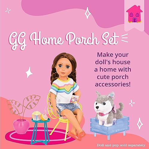 14-Inch Doll Accessories Cotton Candy Machine On Wheels B1672