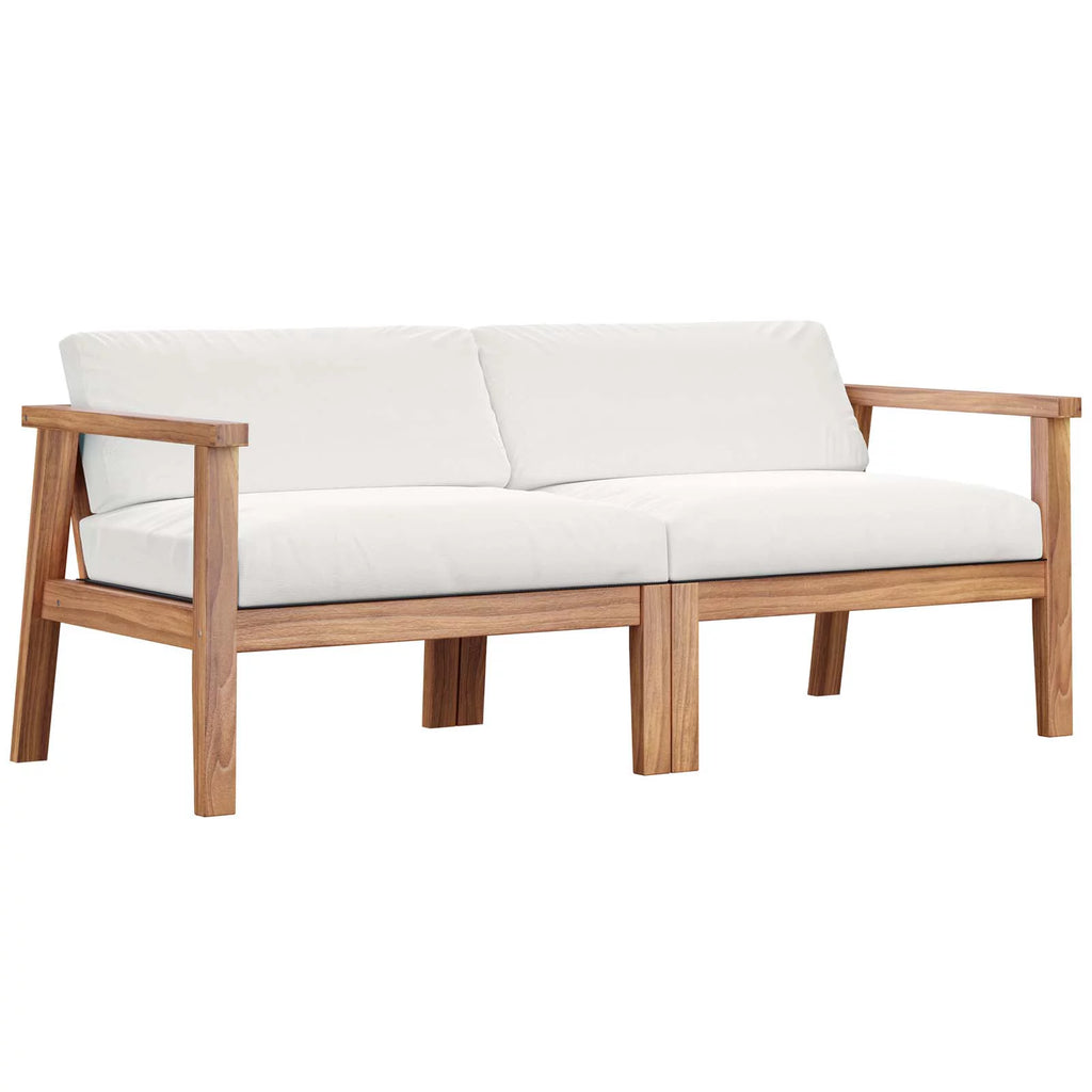 Teak Wood 2-Seater Loveseat B880568