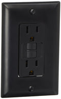 Black 15A GFCI Outlet F833860