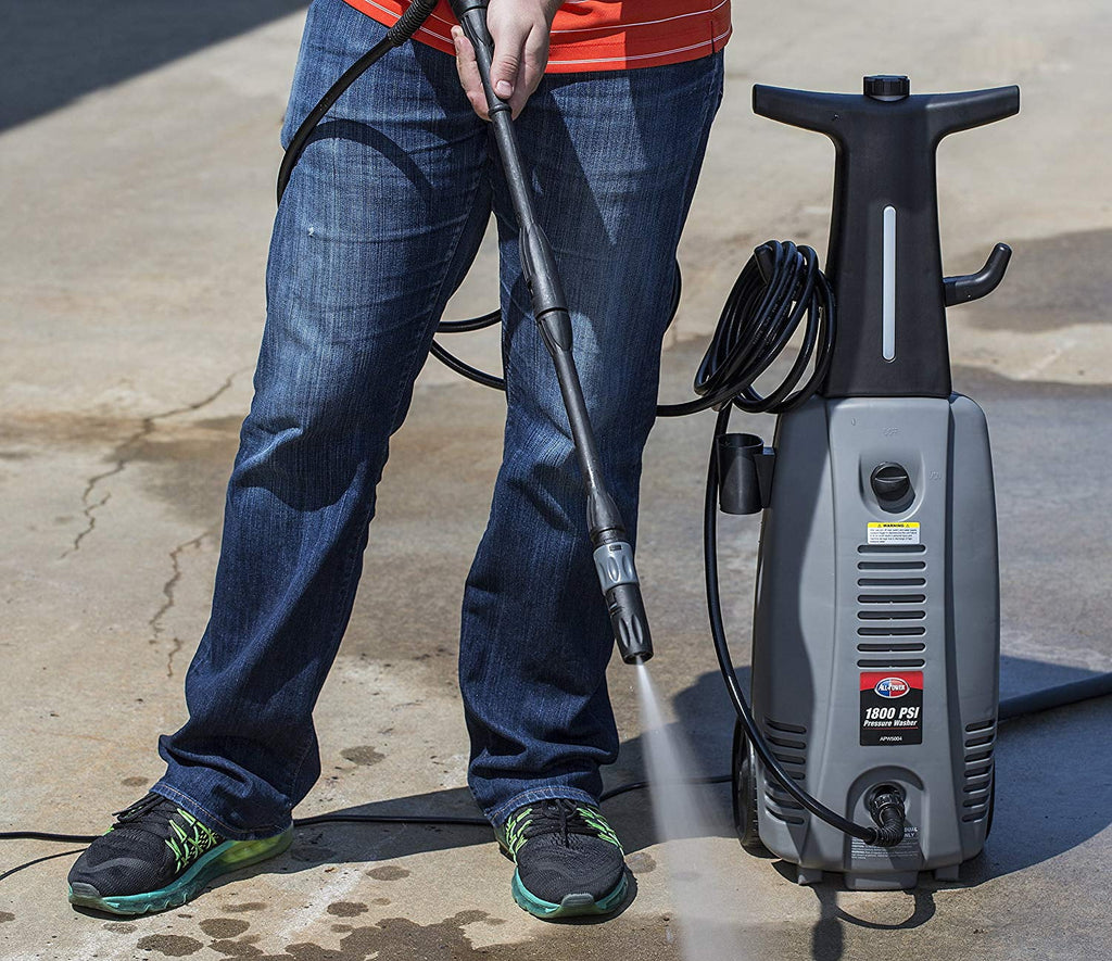 1800 PSI 1.6 GPM Electric Pressure Washer with Hose Reel E132