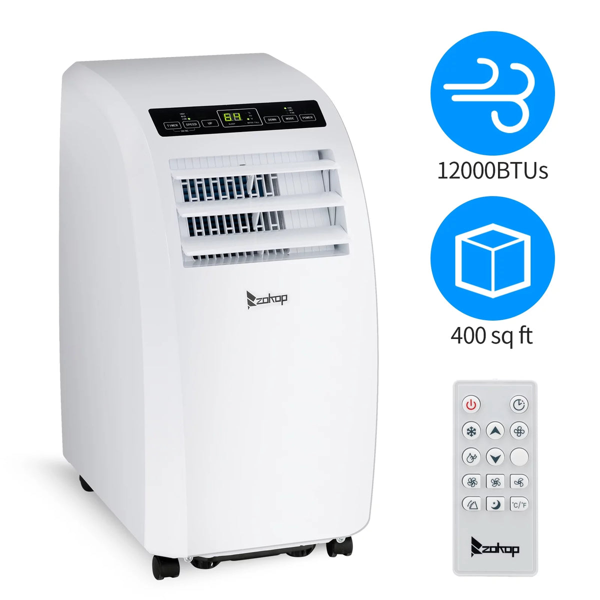 White Portable Air Conditioner E295