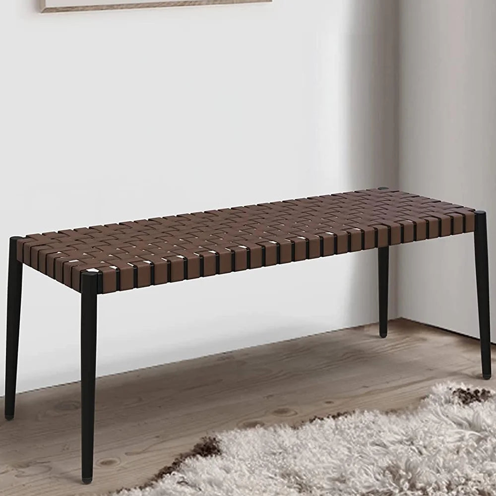 Natural Brown 2-Seat Bench O344310
