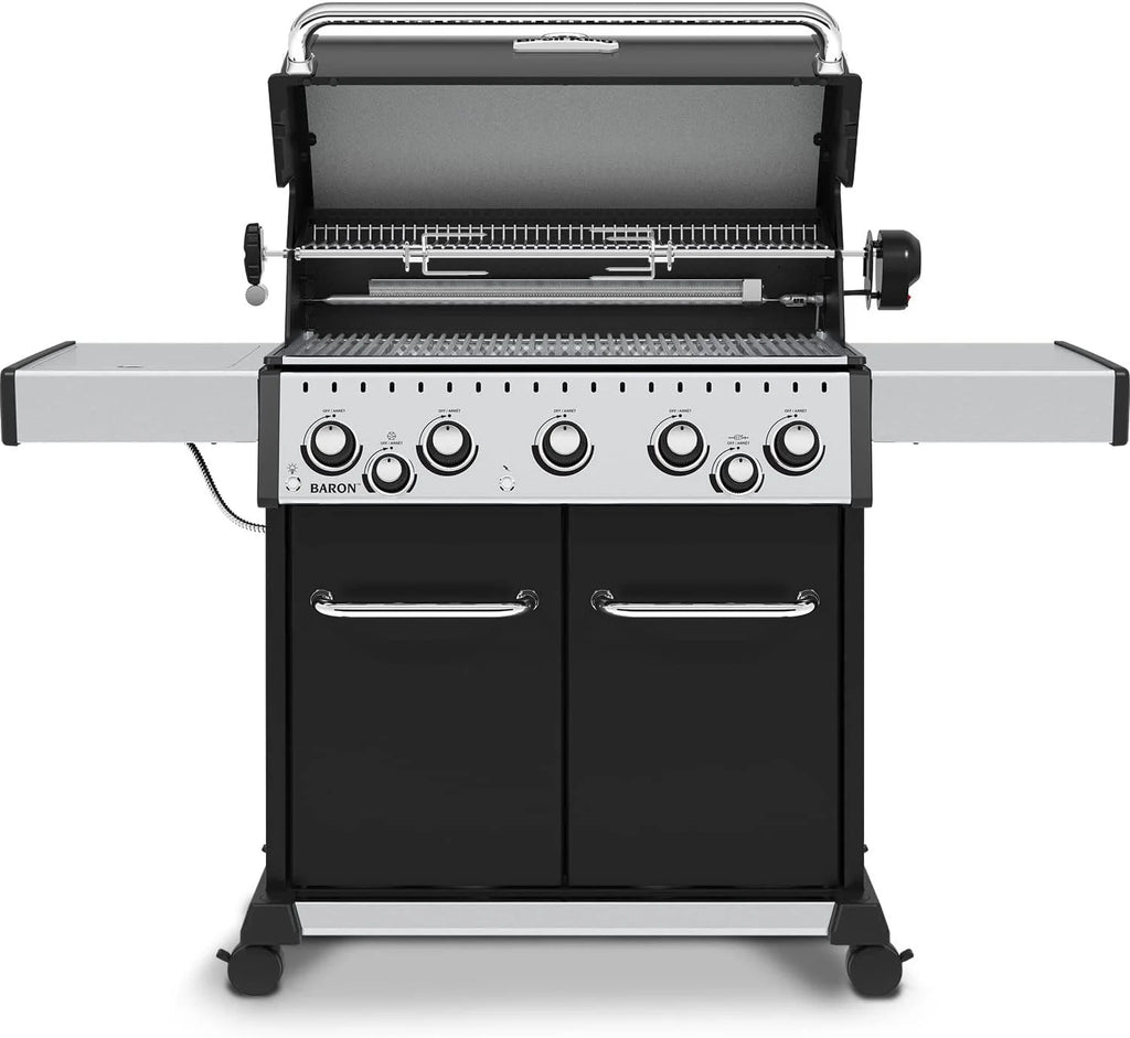 Liquid Propane LP Silver Black Grill K557