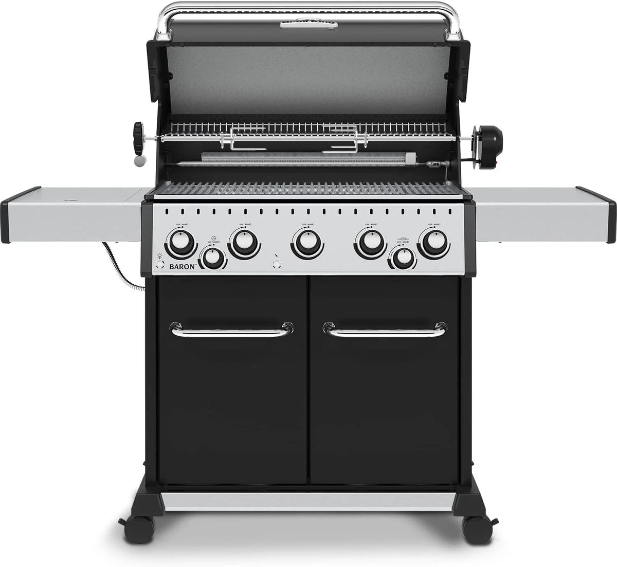 Liquid Propane LP Silver Black Grill K557