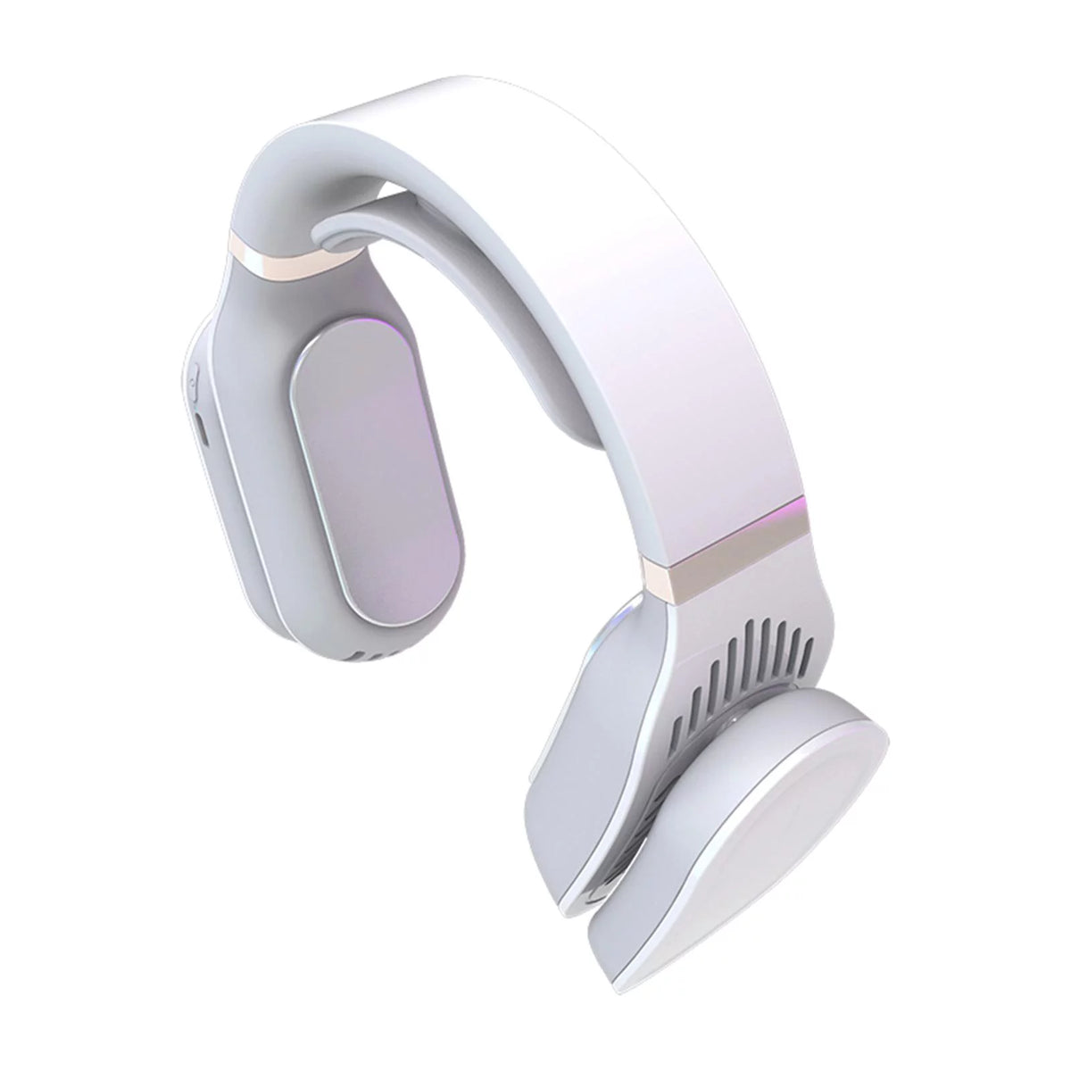 Portable Hanging Cooling Heater Air Conditioner Wearable Neck White A775614