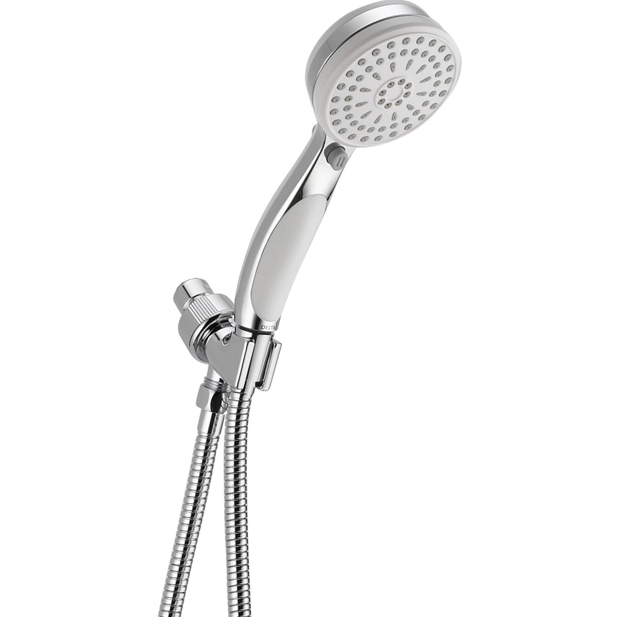 White Chrome Shower Mount Handshower X612