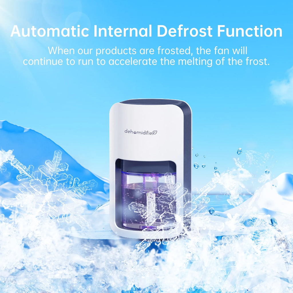 1200ml Ultra Quiet Dehumidifier with Automatic Defrosting E39385