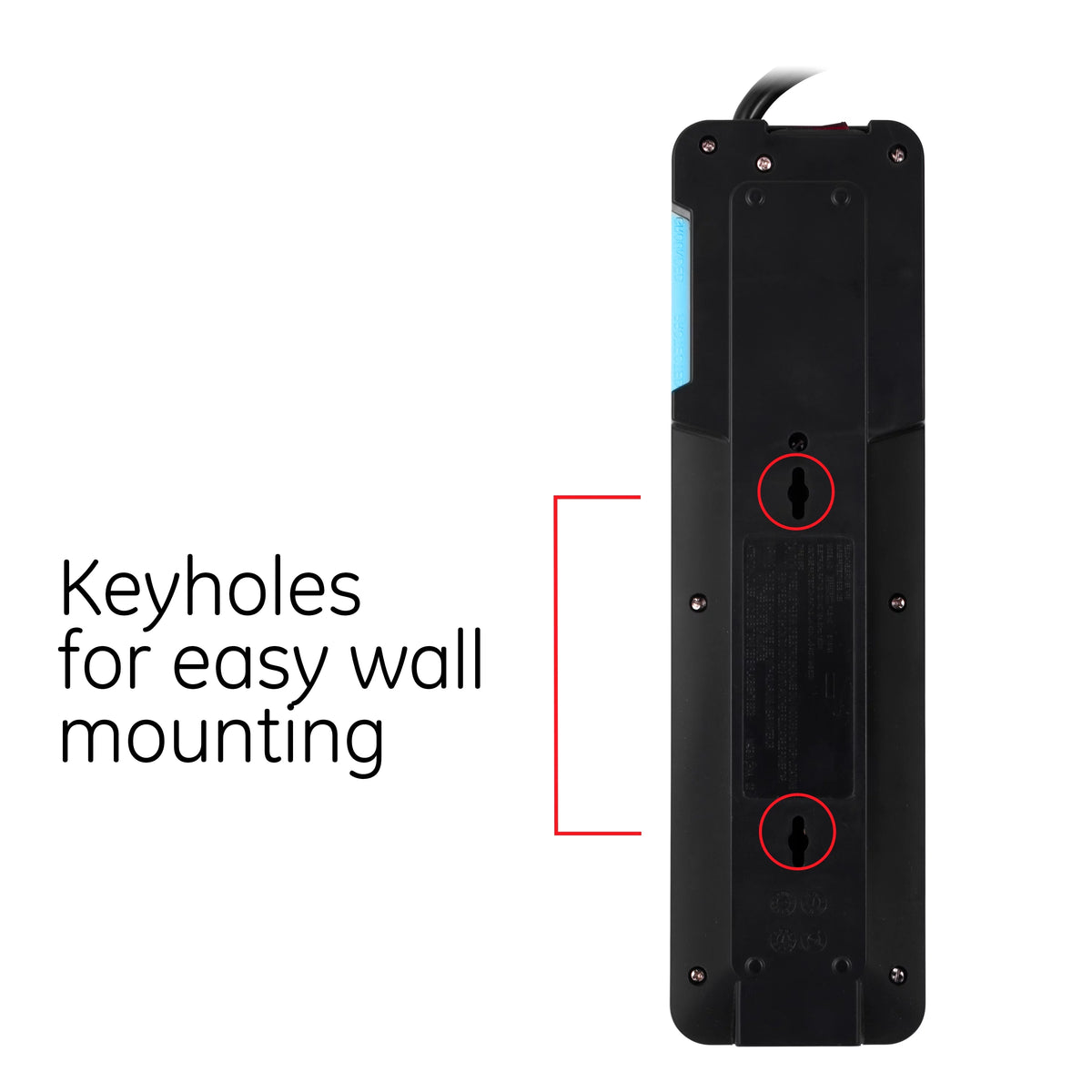 8-Outlet Power Strip Surge Protector D5477