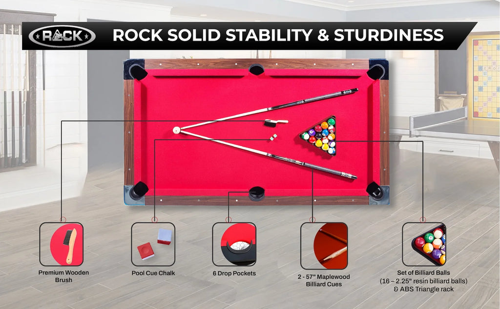 7-Foot Tournament Billiard Pool Table R768936